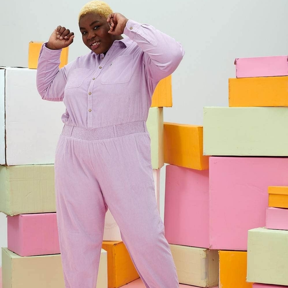 Lucy & Yak Eddie Corduroy Boilersuit (S)